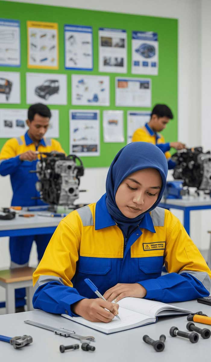 Dengan pendekatan pembelajaran terbaru.